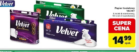 Papier toaletowy VELVET