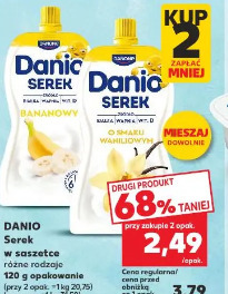 Danio Serek w saszetce