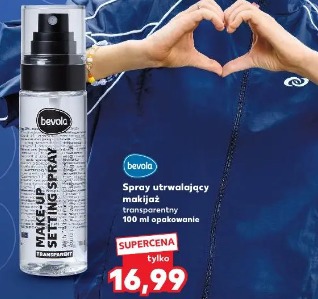 Bevola Spray utrwalający makijaż transparentny