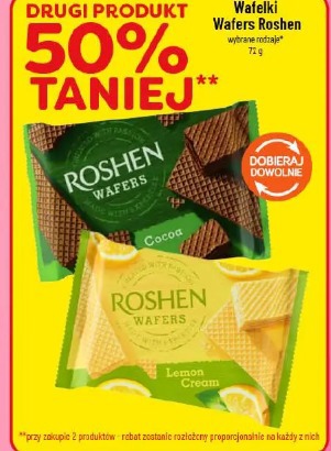 Wafelki Wafers Roshen
