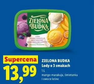 Zielona Budka Lody o 3 smakach