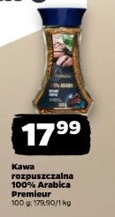 Kawa rozpuszczalna 100% Arabica Premieur