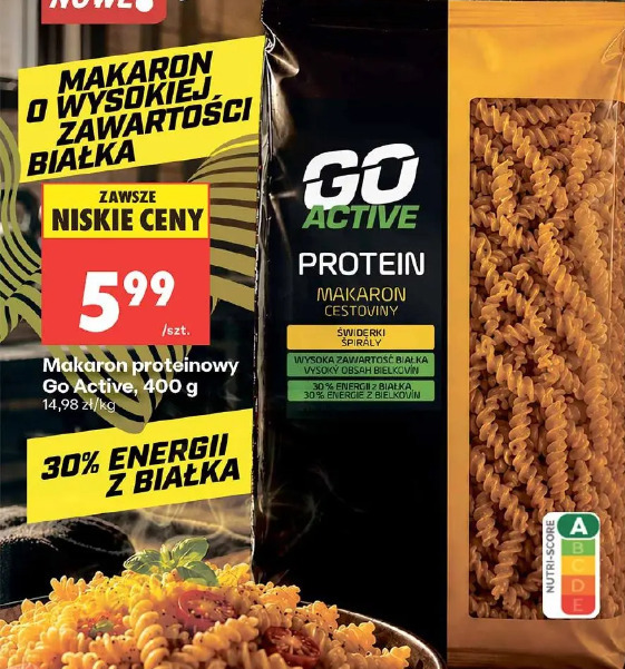 Makaron proteinowy Go Active