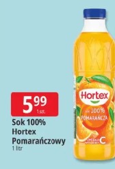 Sok 100% Hortex Pomarańczowy