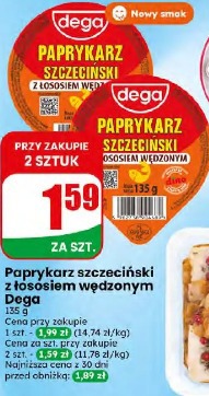 Paprykarz szczeciński z łososiem wędzonym Dega