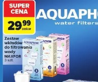 Zestaw wkładów do filtrowania wody MAXFOR 3 szt. Aquaphor