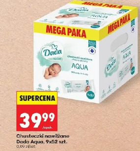 Dada Aqua chusteczki nawilżane