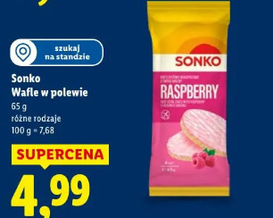 Sonko Wafle w polewie