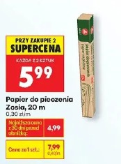 Papier do pieczenia Zosia, 20 m