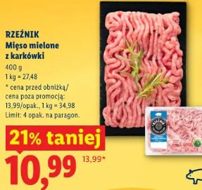 Rzeźnik Mięso mielone z karkówki