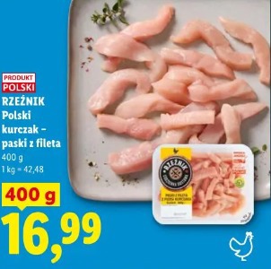 Rzeźnik Polski kurczak – paski z fileta