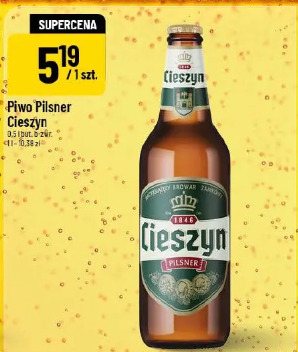 Piwo Pilsner Cieszyn