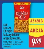 Sun Snacks Chrupki kukurydziano-orzechowe XXL