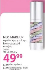 Neo Make Up wyrównujący koloryt krem-baza