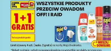 Raid produkty przeciw owadom