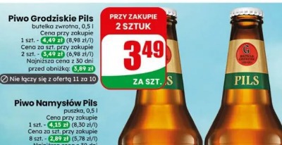 Piwo Grodziskie Pils