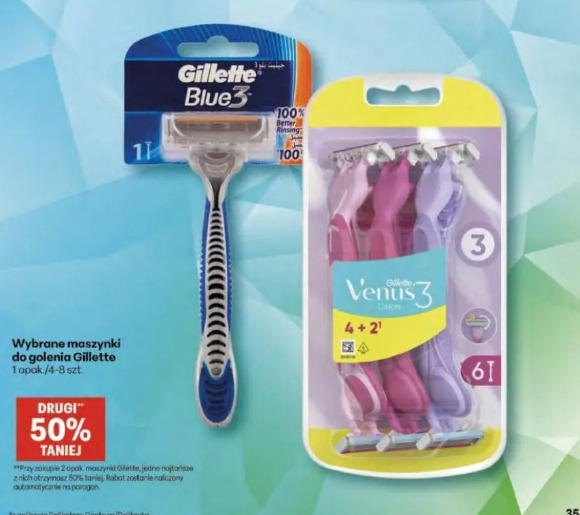 Wybrane maszynki do golenia Gillette