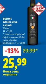 Deluxe Włoska oliwa z oliwek