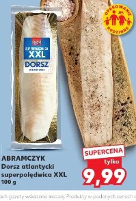 Abramczyk Dorsz atlantycki superpolędwica XXL