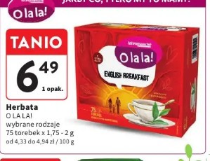 Herbata O LA LA! wybrane rodzaje