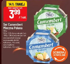 Ser Camembert Mleczna Polana