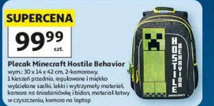 Plecak Minecraft Hostile Behavior