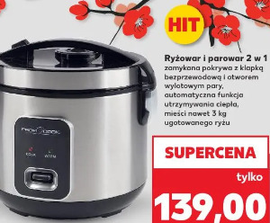 Profi Cook Ryżowar i parowar 2 w 1