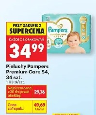 Pieluchy Pampers Premium Care S4, 34 szt.
