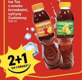 Ice Tea o smaku brzoskwini, cytryny Codzienny