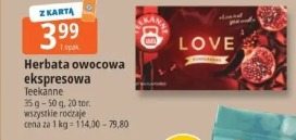 Herbata owocowa ekspresowa Teekanne