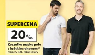 Koszulka męska polo z krótkim rękawem
