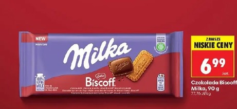 Czekolada Biscoff Milka