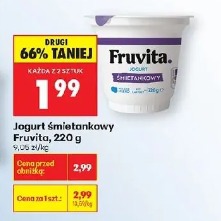 Jogurt śmietankowy Fruvita