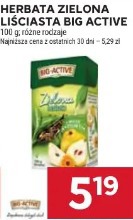 Herbata zielona liściasta Big Active