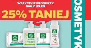 Wszystkie produkty Biały Jeleń 25% taniej