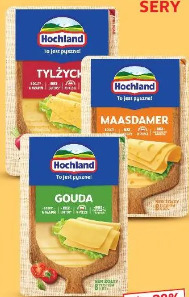 Hochland Ser żółty w plastrach