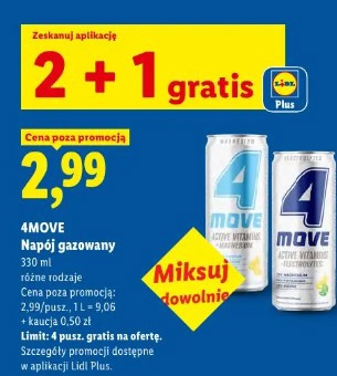 4Move Napój gazowany