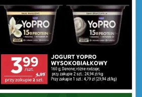 Jogurt Yopro wysokobiałkowy Danone