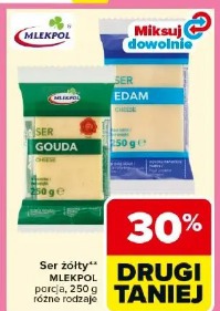 Ser żółty MLEKPOL porcja