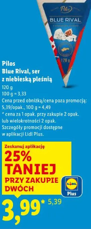 Pilos Blue Rival, ser z niebieską pleśnią