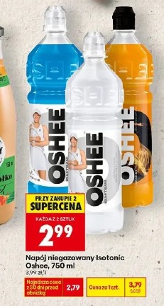 Napój niegazowany Isotonic Oshee