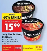 Lody Mahattan 1400 ml