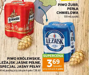 Królewskie, Leżajsk Jasne Pełne, Specjal Jasny Pełny piwo