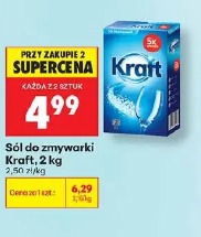 Sól do zmywarki Kraft, 2 kg