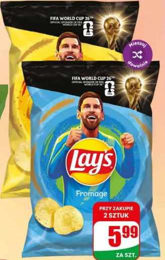 Chipsy Lay’s Fromage