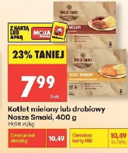 Kotlet mielony lub drobiowy Nasze Smaki
