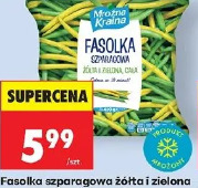 Fasolka szparagowa żółta i zielona cała Mrożna Kraina