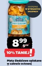 Płaty śledziowe opiekane w zalewie octowej Corsarro