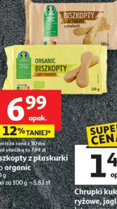 Biszkopty z płaskurki lub organic