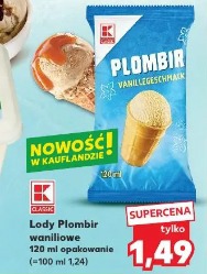 K Classic Lody Plombir waniliowe